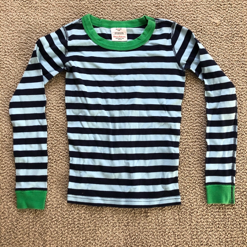 Hanna Andersson long john pajama top